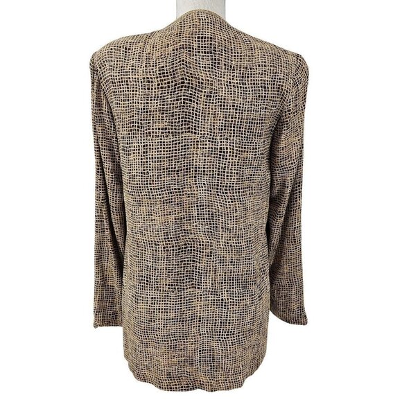 Platinum Dorothy Schoelen Abstract Tank Jacket Set Women's Size P XS Art To Wear - Picture 4 of 16